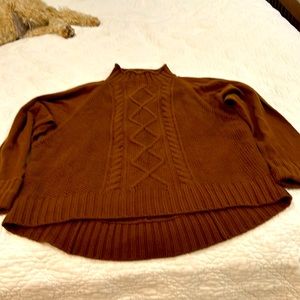 Theory women’s brown sweater size L NWOT